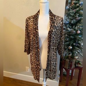 Sheer Leopard Top (XL)